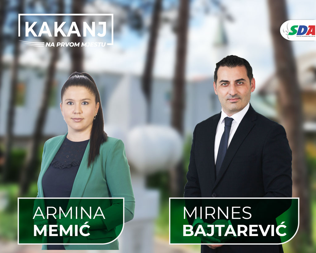 Armina Memić: Čvrsto podržavam Mirnesa Bajtarevića, kandidata za načelnika Općine Kakanj